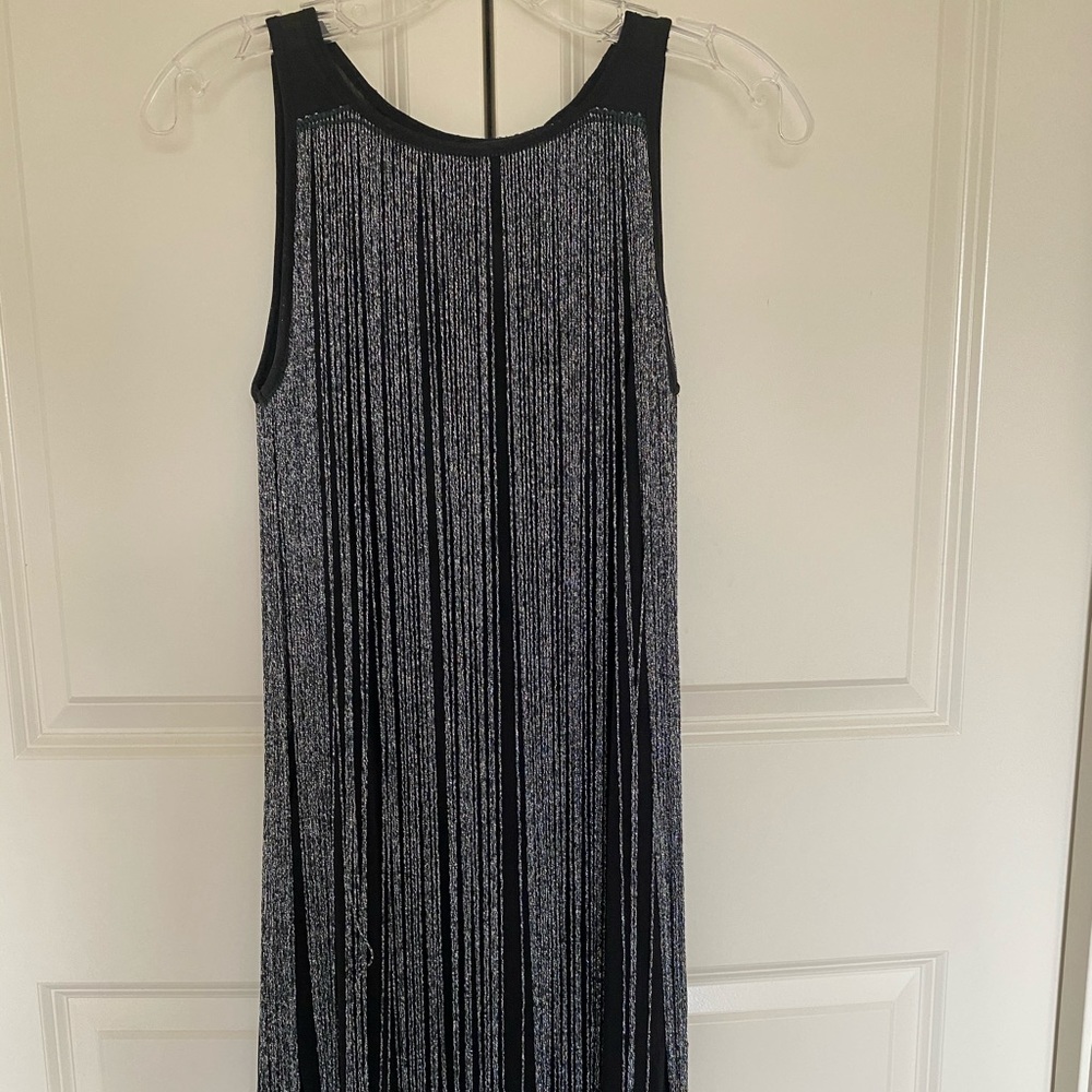 Sparkly black and gray dress